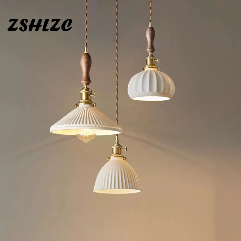 Nordic LED Pendant Lights Ceramic Wood Decor Chandelier Pendant Lamp for Dining Room Kitchen Indoor Hanging Lamp Bedside Bedroom
Nordic LED Pendant Lights Ceramic Wood Decor Chandelier Pendant Lamp for Dining Room Kitchen Indoor Hanging Lamp Bedside Bedroom