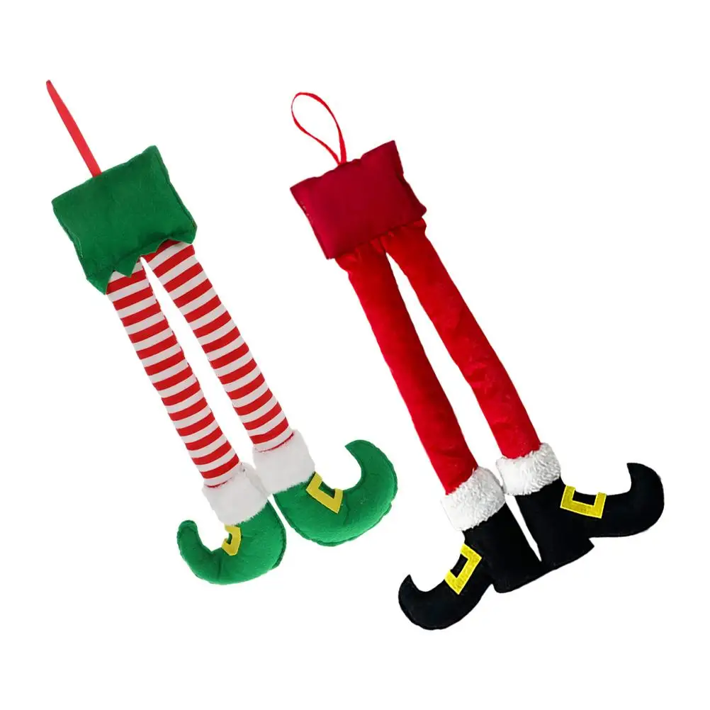2 Pcs Elf Legs Hanging Tree Decoration Car Wreath Fireplace Body for Trunk Blanketless Cloth of Ornaments
2 Pcs Elf Legs Hanging Tree Decoration Car Wreath Fireplace Body for Trunk Blanketless Cloth of Ornaments