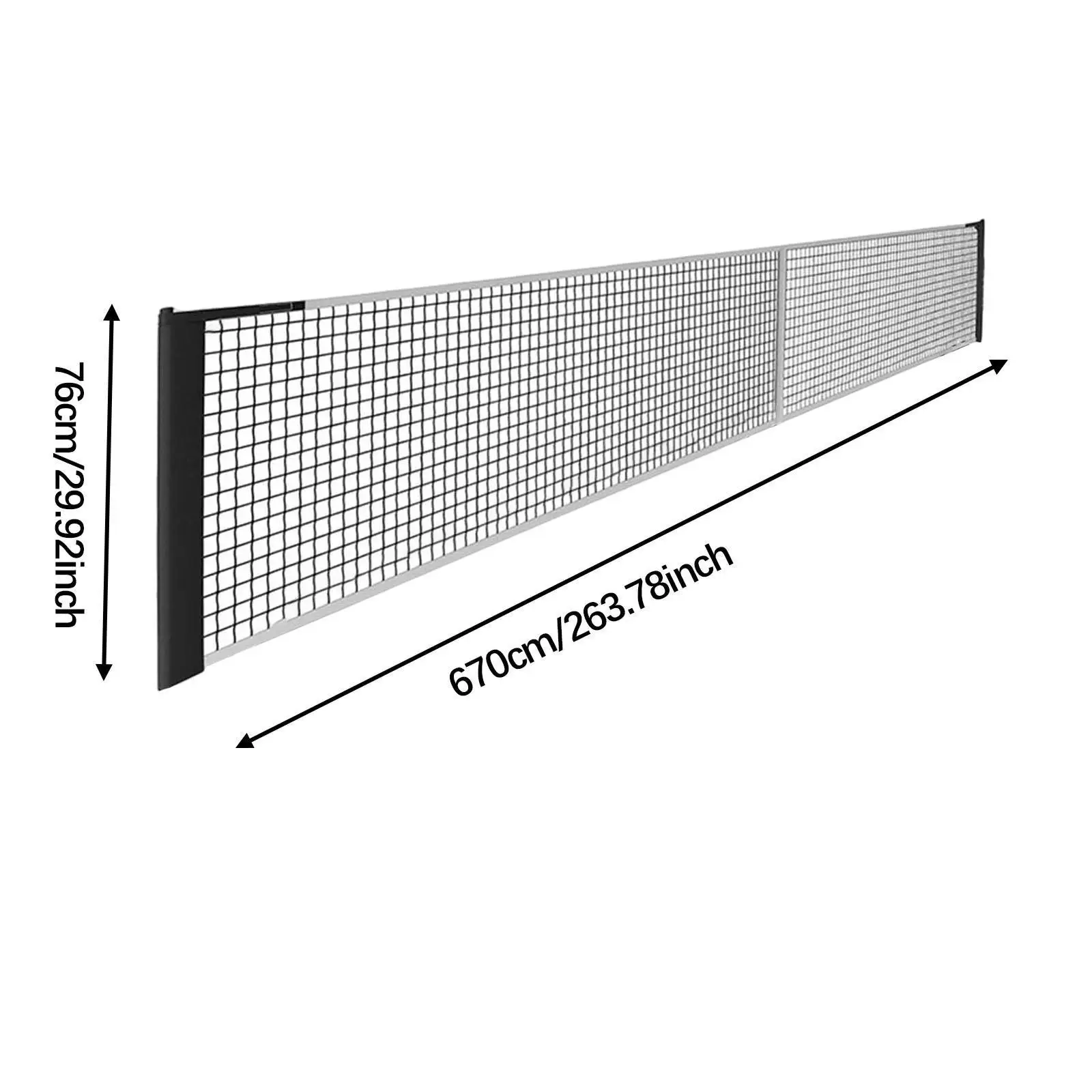 Portable Pickleball Net with Easy Replacement Oxford Cloth Training Set for Beach Driveway Backyard Play
Portable Pickleball Net with Easy Replacement Oxford Cloth Training Set for Beach Driveway Backyard Play