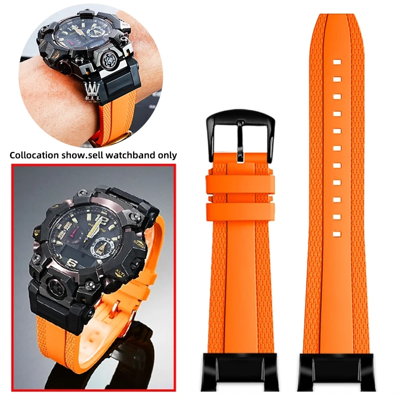 GWG-B1000 FKM Fluorine rubber strap For Casio G-SHOCK Big Mud King 3rd 5713 GWG B1000 Men modified silicone watch band Bracelet
GWG-B1000 FKM Fluorine rubber strap For Casio G-SHOCK Big Mud King 3rd 5713 GWG B1000 Men modified silicone watch band Bracelet