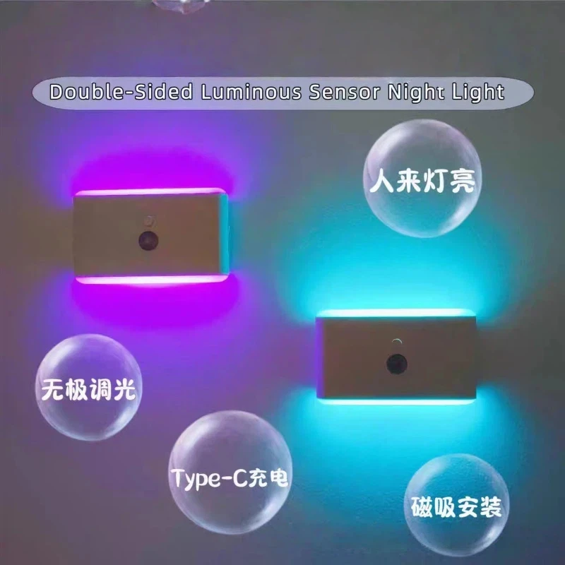 Светодиодный ночник с датчиком движения, 3 режима, лампа для лестницы, регулируемая яркость, с батареей, для спальни, шкафа, подарок, декор для кемпинга
Светодиодный ночник с датчиком движения, 3 режима, лампа для лестницы, регулируемая яркость, с батареей, для спальни, шкафа, подарок, декор для кемпинга