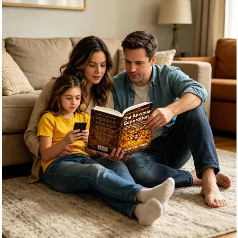 The Anxious Generation Books for Teen Mental Health Data-Driven Strategies for Parents Educators by Social Psychologist
The Anxious Generation Books for Teen Mental Health Data-Driven Strategies for Parents Educators by Social Psychologist