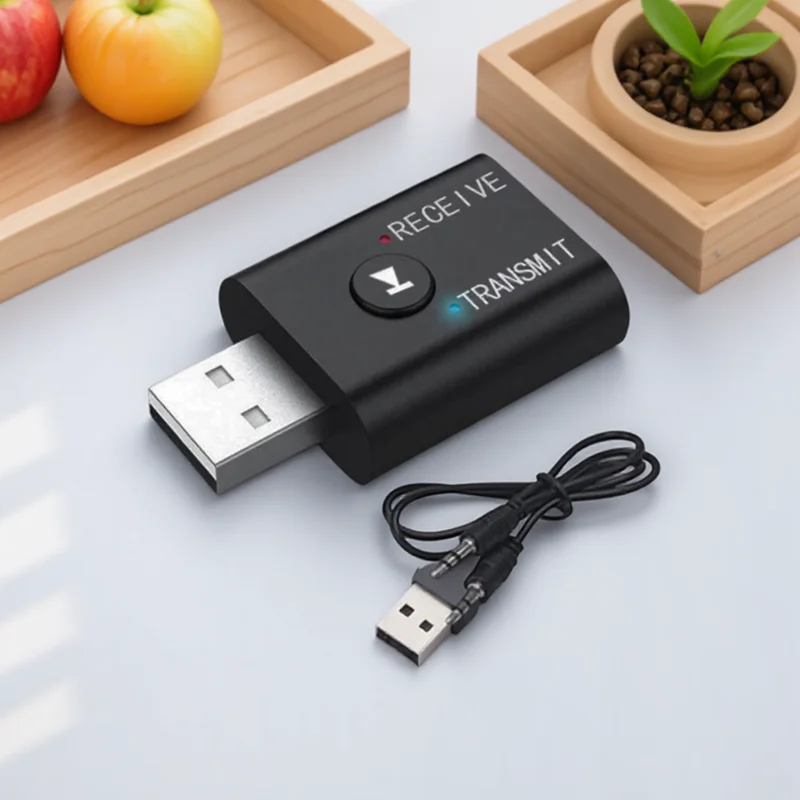 Bluetooth 50 Audio Adapter 2in1 Wireless Receiver Transmitter Mini Portable TV Car Speaker
Bluetooth 50 Audio Adapter 2in1 Wireless Receiver Transmitter Mini Portable TV Car Speaker