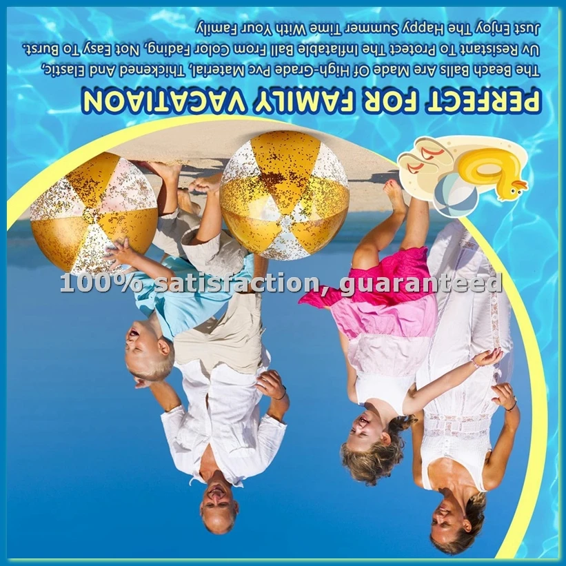 2Pcs 16Inch Inflatable Beach Balls Gold Confetti Pool Balls for Swimming Pool for Adults Summer Birthday Party Gold-ABFB
2Pcs 16Inch Inflatable Beach Balls Gold Confetti Pool Balls for Swimming Pool for Adults Summer Birthday Party Gold-ABFB