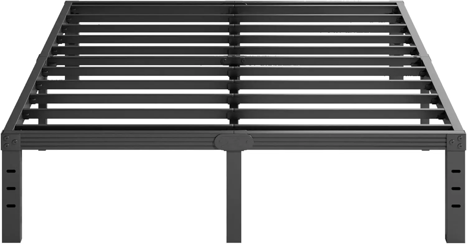 14 Inch Full Size Metal Platform Bed Frame, Easy Assembly, Sturdy & Noise Free, Black
14 Inch Full Size Metal Platform Bed Frame, Easy Assembly, Sturdy & Noise Free, Black
