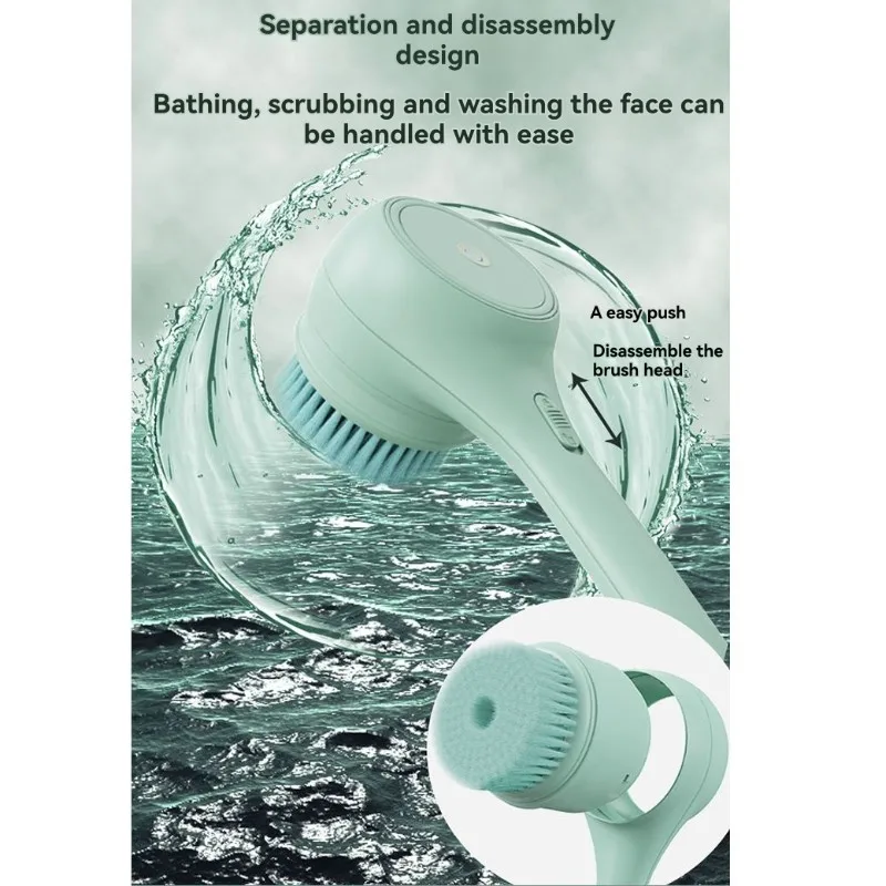 A66Z Fully Automatic Electric Bath Massage Brush, Back-Mounted Bath Scrubbing Artifact Exfoliating Function
A66Z Fully Automatic Electric Bath Massage Brush, Back-Mounted Bath Scrubbing Artifact Exfoliating Function