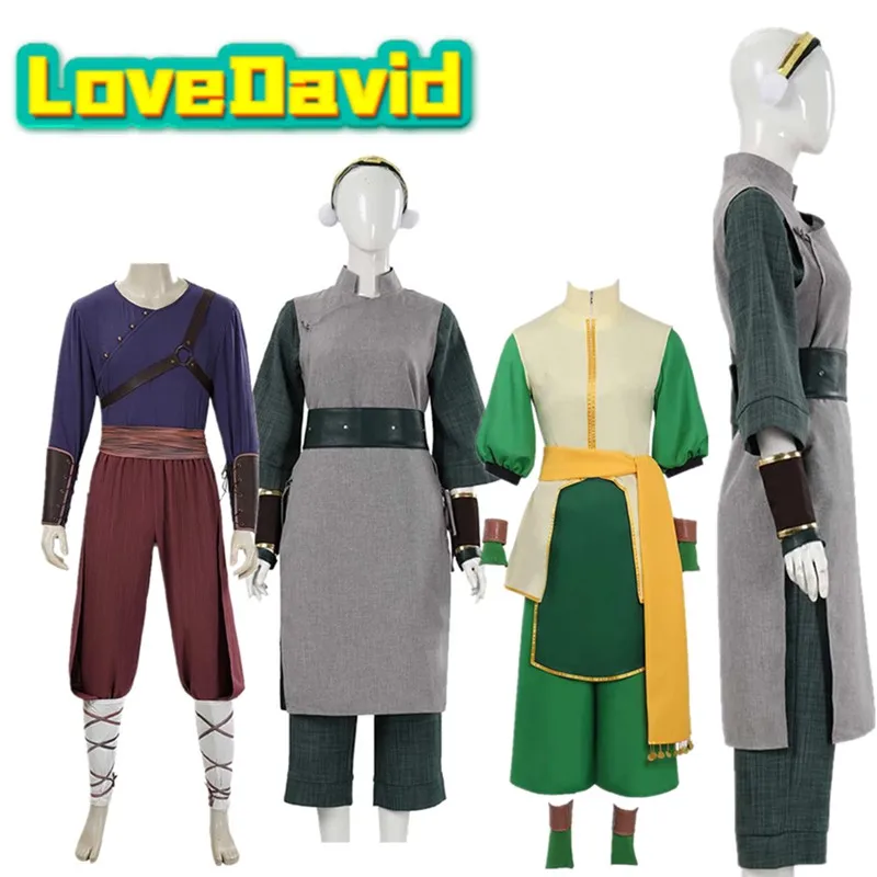 Toph Beifong Cosplay Zuko Costume Avatar Fantasia Adult Men Women Disfraz Top Pants Belt Outfist Halloween Carnival Party Suit
Toph Beifong Cosplay Zuko Costume Avatar Fantasia Adult Men Women Disfraz Top Pants Belt Outfist Halloween Carnival Party Suit