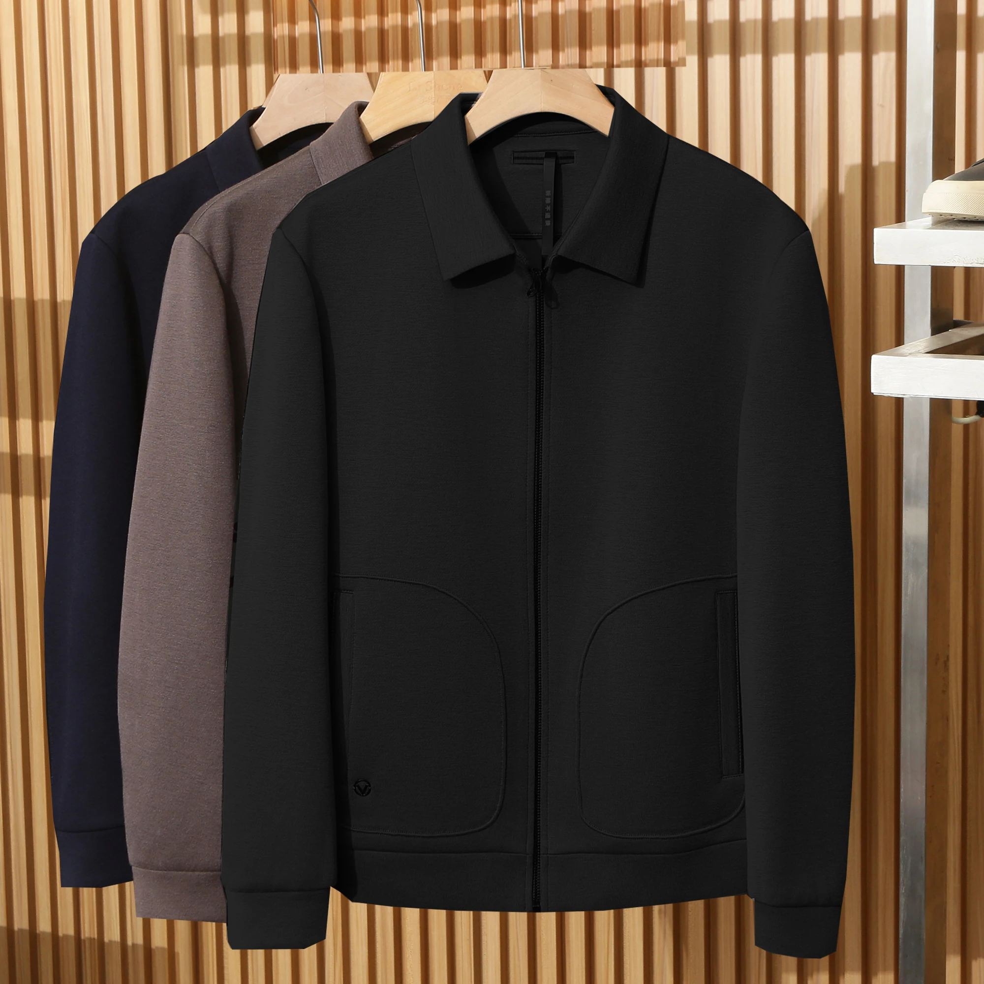 Men's Woolen Adstrative Jaet 90 Goose down Casual Faion Turn-down Collar down Coat Outerwear Warm Busin Sle
Men's Woolen Adstrative Jaet 90 Goose down Casual Faion Turn-down Collar down Coat Outerwear Warm Busin Sle