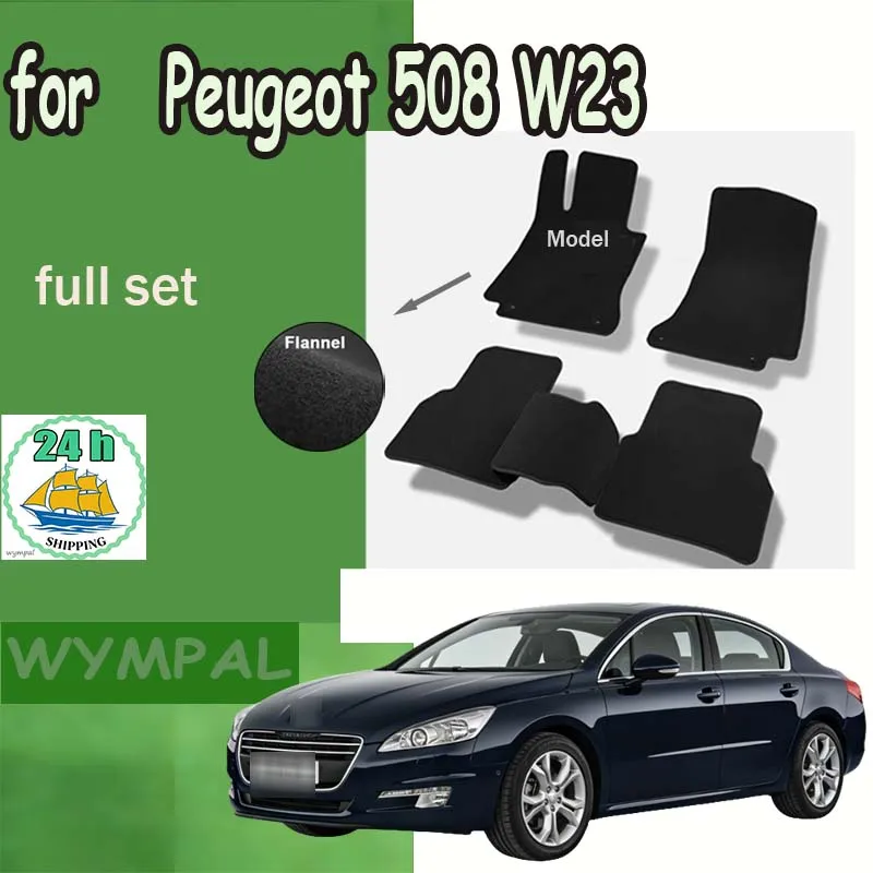 Flannel For Peugeot 508 W23 2011~2017 Car Floor Mats Rugs Panel Footpads Carpet Cover Cape Foot
Flannel For Peugeot 508 W23 2011~2017 Car Floor Mats Rugs Panel Footpads Carpet Cover Cape Foot