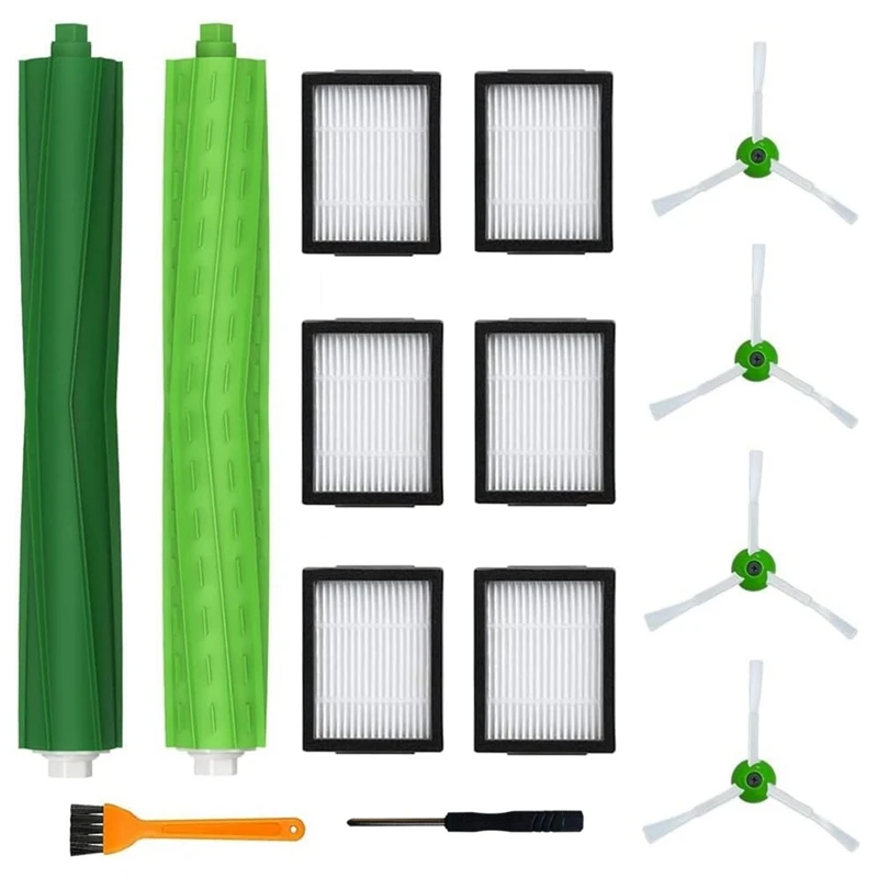 WCS-Replacement Parts For Irobot Roomba I3 I3+,I4 I4+,I6 I6+,I7 I7+,I8 I8+,J7 J7+,E5 E6 E7, Roller Side Brushes Filters
WCS-Replacement Parts For Irobot Roomba I3 I3+,I4 I4+,I6 I6+,I7 I7+,I8 I8+,J7 J7+,E5 E6 E7, Roller Side Brushes Filters