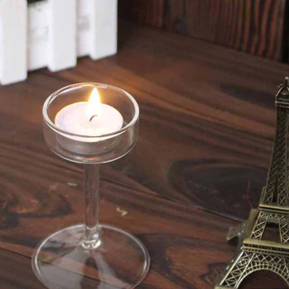 Sturdy Tall Glass Holder European Style Goblet Design Elegant Blown Glass Candlestick Home Party Decoration
Sturdy Tall Glass Holder European Style Goblet Design Elegant Blown Glass Candlestick Home Party Decoration