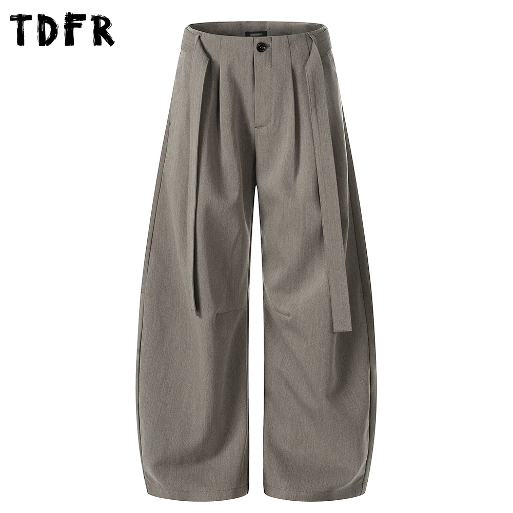 Мужские брюки-палаццо с плиссировкой и поясом, однотонные, весенние, в стиле ретро, повседневные, свободные, широкие, с эффектом «бананов»
Мужские брюки-палаццо с плиссировкой и поясом, однотонные, весенние, в стиле ретро, повседневные, свободные, широкие, с эффектом «бананов»