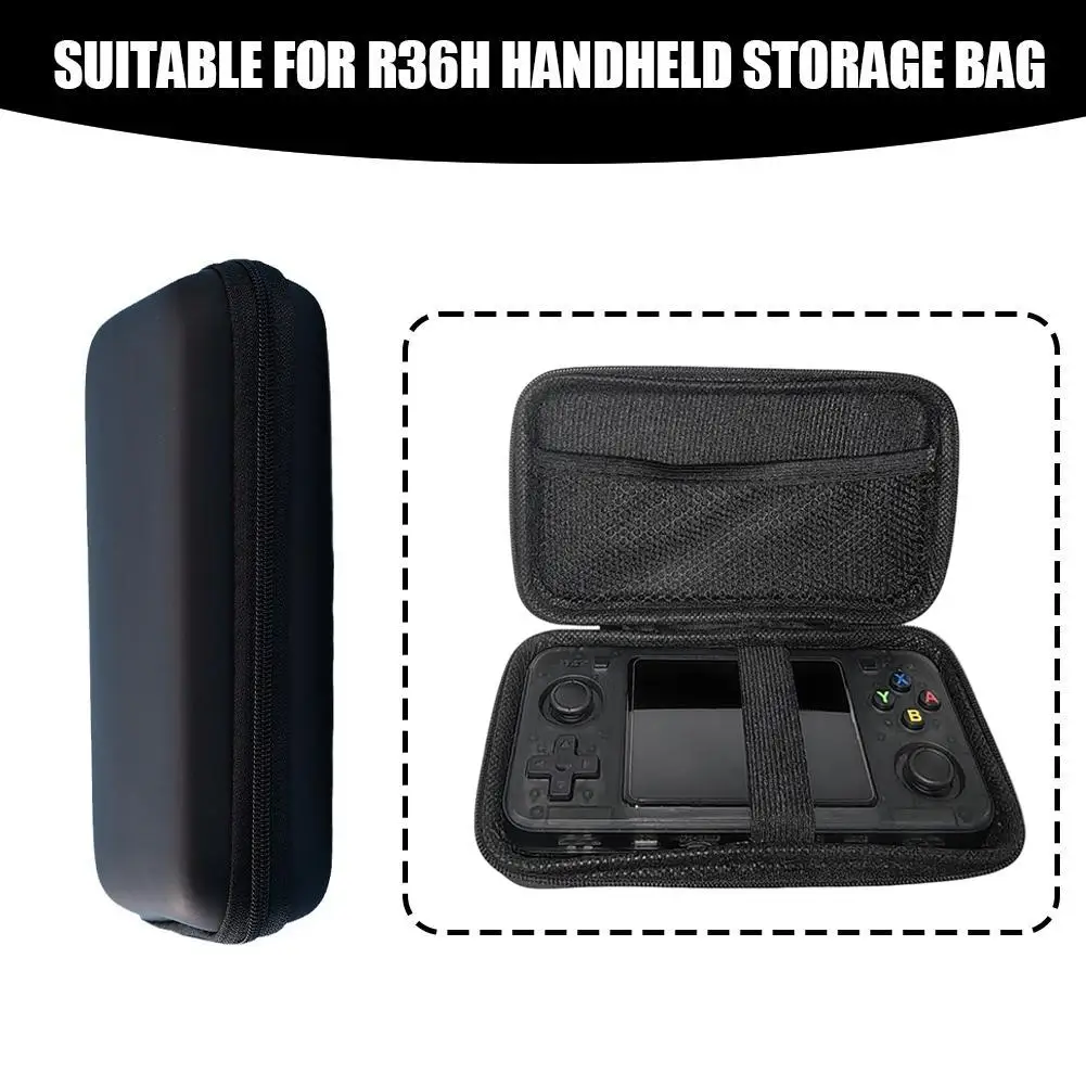 Handheld Console Storage Bag Portable Shockproof Accessory For The R36h Retro Game Console