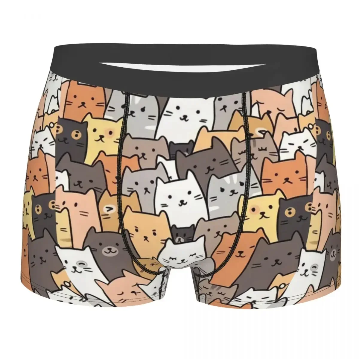 Men's Funny Cats Collage Boxer Shorts Panties Breathable Underwear Animal Cat Lover Homme Novelty Underpants
Men's Funny Cats Collage Boxer Shorts Panties Breathable Underwear Animal Cat Lover Homme Novelty Underpants