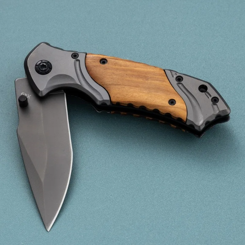 Camping Folding Knives High Hardness Survival Steel Outdoors Self Defense Military Tactical Knives for Hunting and Fishing
Camping Folding Knives High Hardness Survival Steel Outdoors Self Defense Military Tactical Knives for Hunting and Fishing