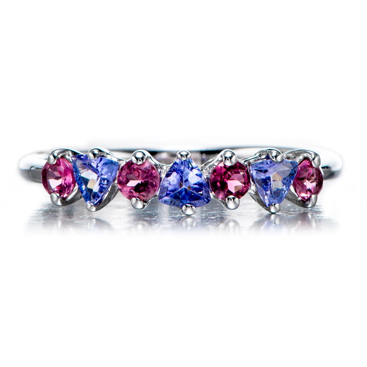 GESIDE Tanzanite and Multi Tourmaline Rhodium Over Sterling Silver Ring
GESIDE Tanzanite and Multi Tourmaline Rhodium Over Sterling Silver Ring