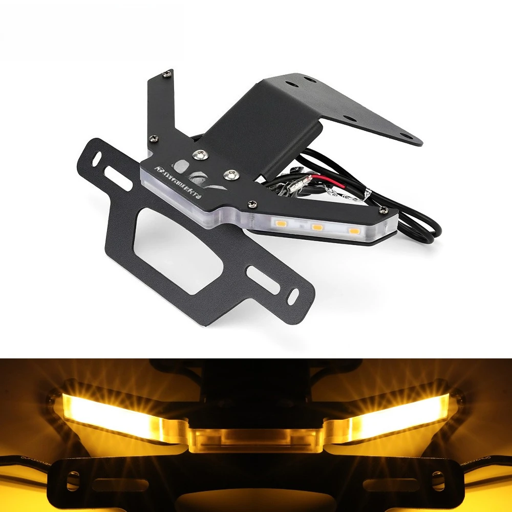 For CFMOTO 250NK 400NK 650NK 250 400 650 NK License Plate Holder Motorcycle Tail Tidy Fender Eliminator LED Turn Signal
For CFMOTO 250NK 400NK 650NK 250 400 650 NK License Plate Holder Motorcycle Tail Tidy Fender Eliminator LED Turn Signal