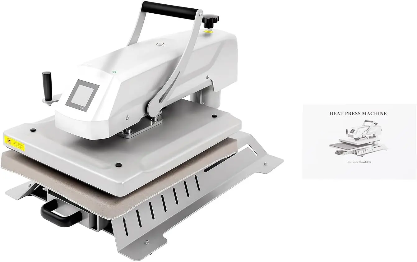 1600W 6-Tube Industrial Heat Press 16x20 Inch, Digital LCD Silver Swing-Away Transfer Machine, 110V for T-Shirts Mugs Phone Case
1600W 6-Tube Industrial Heat Press 16x20 Inch, Digital LCD Silver Swing-Away Transfer Machine, 110V for T-Shirts Mugs Phone Case