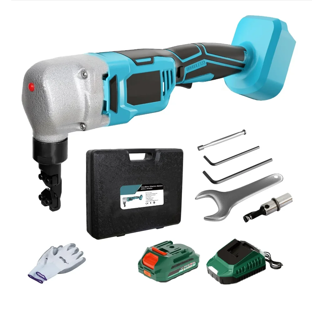 Металлорежущие ножницы (ниблер) 18 калибра для аккумулятора Makita 18V BL1830, беспроводной инструмент с бесщеточным двигателем, скорость 1200 об/мин, в комплекте с аккумулятором 2.0 Ач и зарядным устройством
Металлорежущие ножницы (ниблер) 18 калибра для аккумулятора Makita 18V BL1830, беспроводной инструмент с бесщеточным двигателем, скорость 1200 об/мин, в комплекте с аккумулятором 2.0 Ач и зарядным устройством