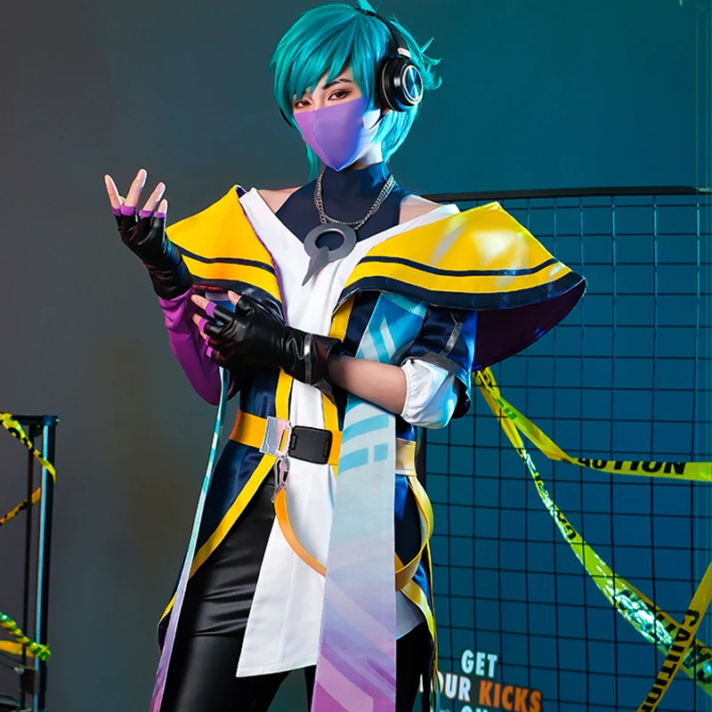 The Aphelios Cosplay LOL Heartsteel Gradient Color New Costume Handsome Full set party Idol group Cosplay Outfit B
The Aphelios Cosplay LOL Heartsteel Gradient Color New Costume Handsome Full set party Idol group Cosplay Outfit B