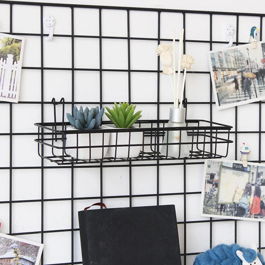 Iron Wire Wall Mount Compact Metal Hanging Organizer For Kitchen Bathroom Snacks Cereals Arts Crafts Cleaning
Iron Wire Wall Mount Compact Metal Hanging Organizer For Kitchen Bathroom Snacks Cereals Arts Crafts Cleaning