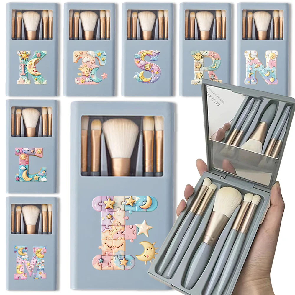 Premium Makeup Brush Box Brush Set Bring A Mirror Saw Puzzle Initial Name 26 Letters Pattern
Premium Makeup Brush Box Brush Set Bring A Mirror Saw Puzzle Initial Name 26 Letters Pattern