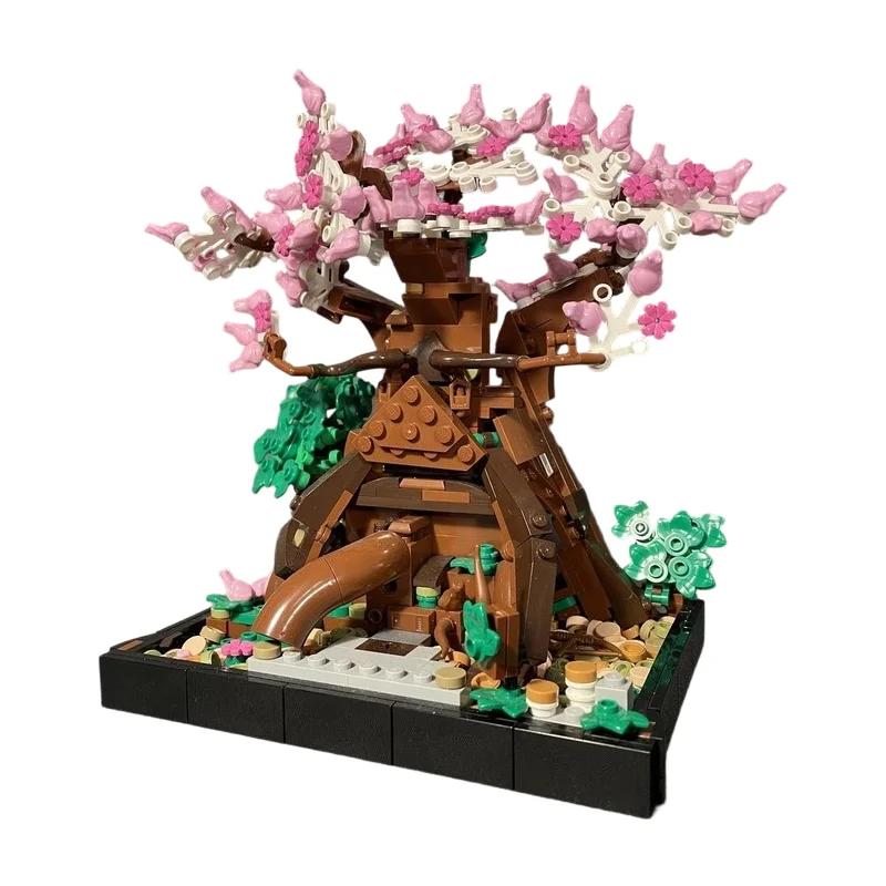 Great Deku Tree MOC Building Bricks Model, DIY Assembly Giant Ancient Tree With Treehouse Kit For Collection And Desktop Display
Great Deku Tree MOC Building Bricks Model, DIY Assembly Giant Ancient Tree With Treehouse Kit For Collection And Desktop Display