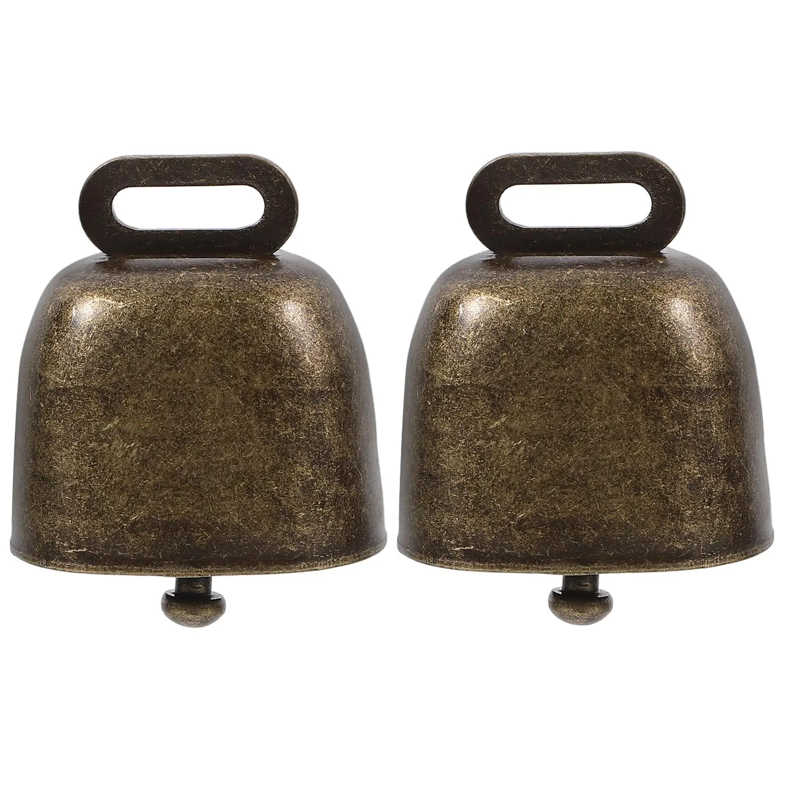 2 Pcs Sturdy Iron Bells Handle Doorbell Cheering Cowbells Square Calling Materials Outdoor Use Public Markets
2 Pcs Sturdy Iron Bells Handle Doorbell Cheering Cowbells Square Calling Materials Outdoor Use Public Markets