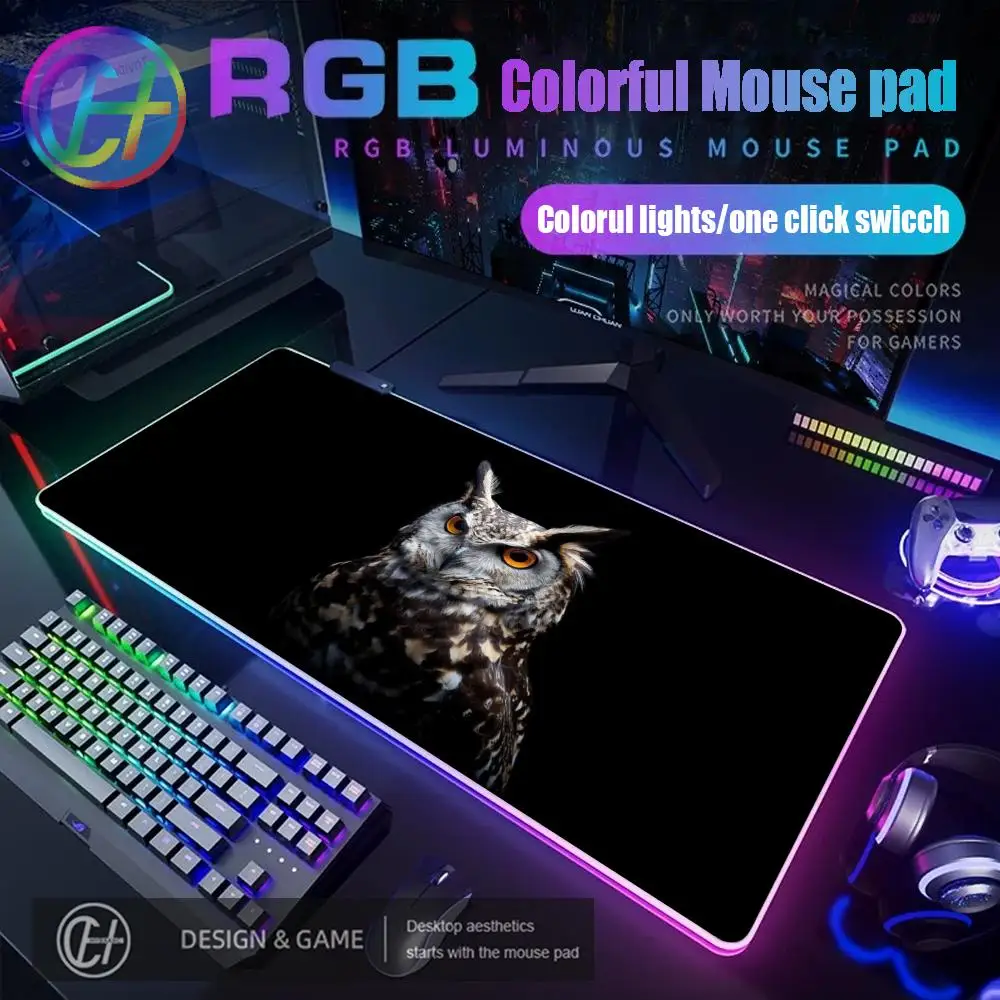 Милый коврик для мыши The Wisdom of Owls RGB игровой настольный коврик HD Gamer большой светодиодный светильник XXL коврики для мыши ПК компьютерный ковер
Милый коврик для мыши The Wisdom of Owls RGB игровой настольный коврик HD Gamer большой светодиодный светильник XXL коврики для мыши ПК компьютерный ковер