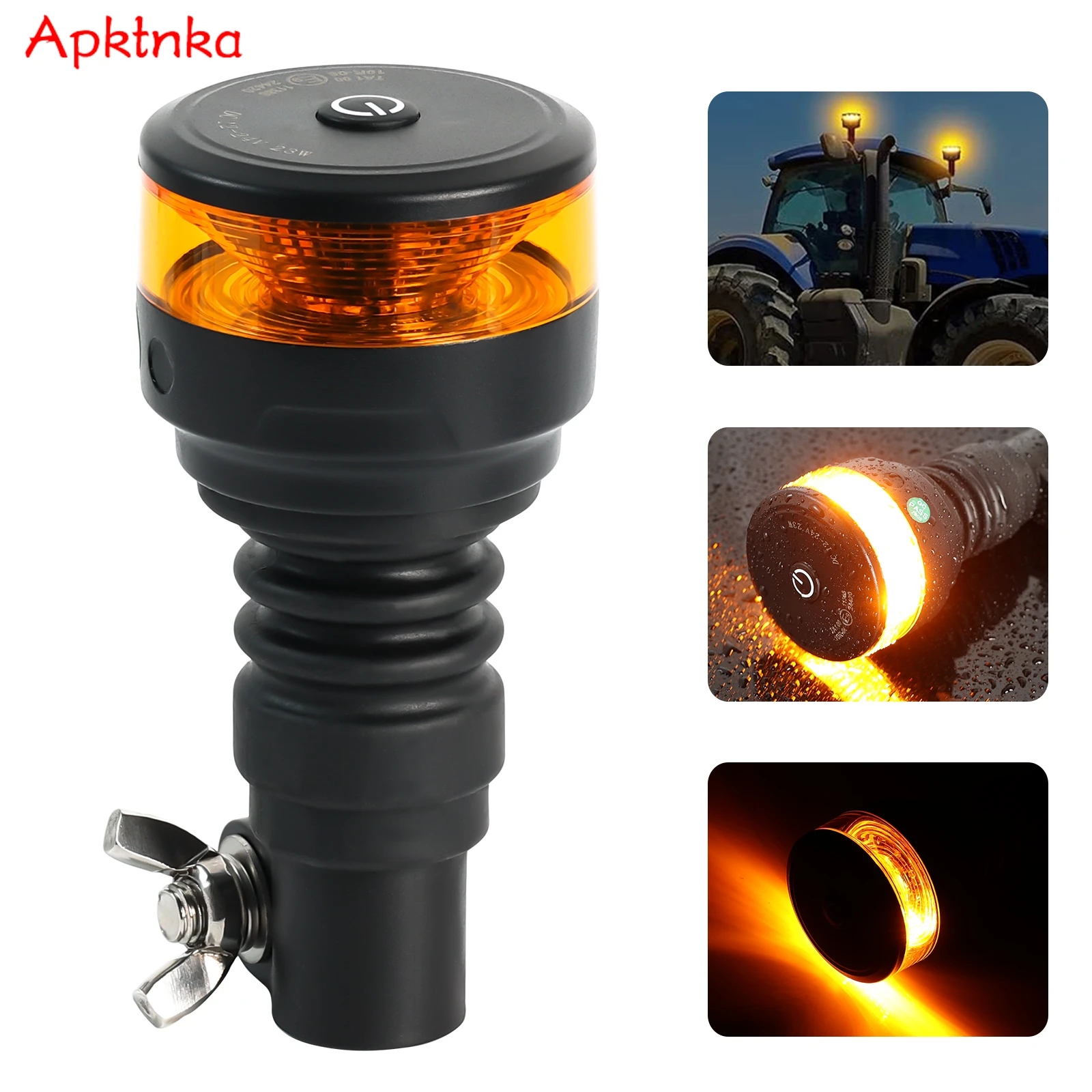Roof Beacon Yellow Strobe Lights 12V 24V Orange Rotating with 7 Modes for Car Truck UTV SUV Tractor Forklift Golf Cart Trailer
Roof Beacon Yellow Strobe Lights 12V 24V Orange Rotating with 7 Modes for Car Truck UTV SUV Tractor Forklift Golf Cart Trailer