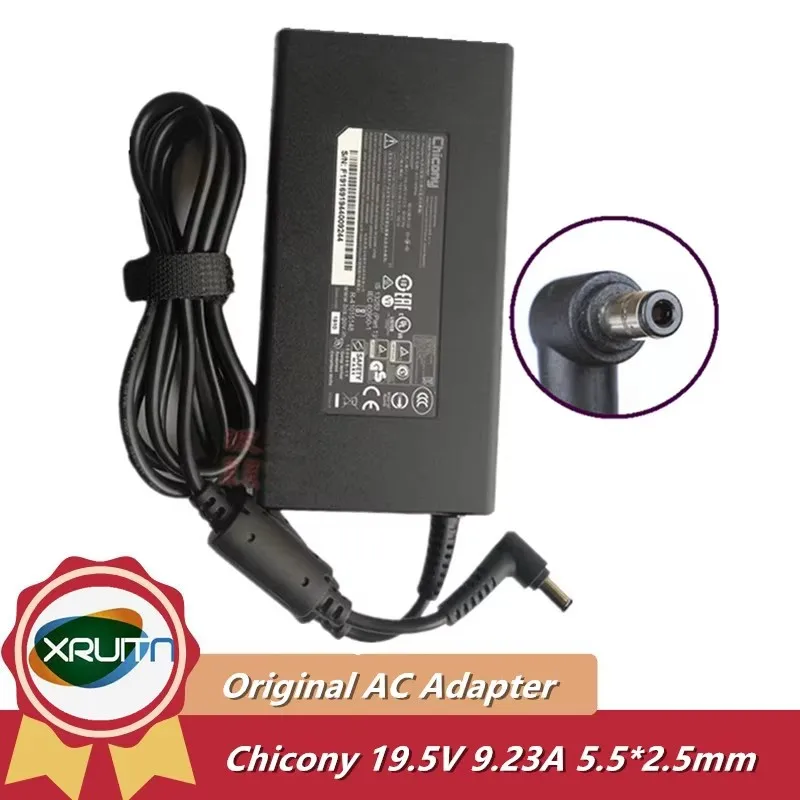 Genuine Chicony 19.5V 9.23A 180W Laptop Adapter A15-180P1A A17-180P4A ADP-180MB Power ChargerFor MSI GS70 GE62 GS63 GS70 WS60
Genuine Chicony 19.5V 9.23A 180W Laptop Adapter A15-180P1A A17-180P4A ADP-180MB Power ChargerFor MSI GS70 GE62 GS63 GS70 WS60