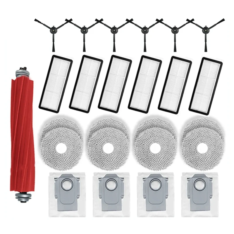 Retail For Roborock Qrevo S, Qrevo Pro, Qrevo Maxv, Qrevo Plus Vacuum Parts Main Side Brush Filter Mop Pad Cloth Dust Bags
Retail For Roborock Qrevo S, Qrevo Pro, Qrevo Maxv, Qrevo Plus Vacuum Parts Main Side Brush Filter Mop Pad Cloth Dust Bags
