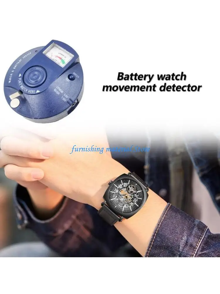 Y5GD Professional Watch Battery Testing Device, 1.5V 3V Button Cells Diagnostic Tool
Y5GD Professional Watch Battery Testing Device, 1.5V 3V Button Cells Diagnostic Tool