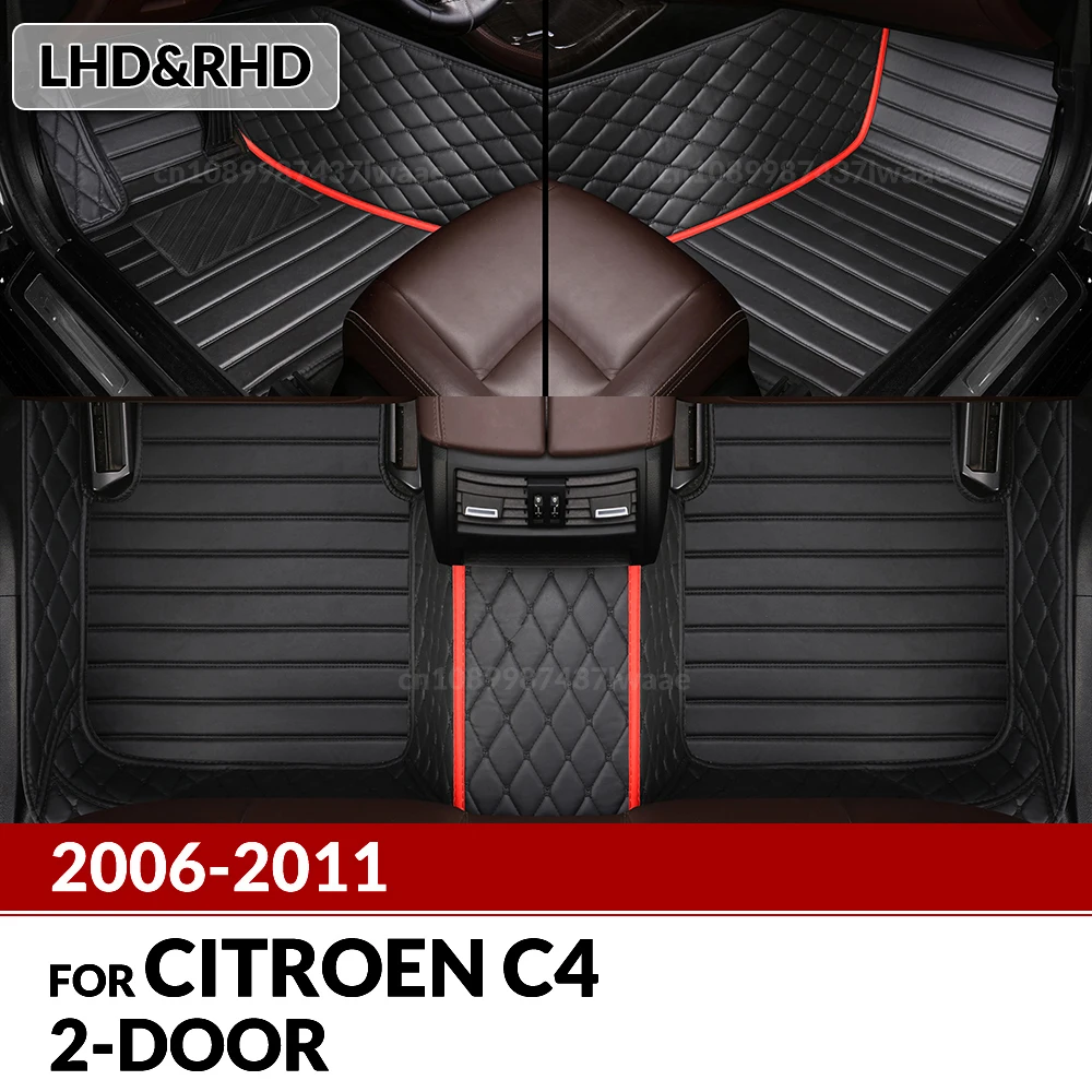 Автомобильные коврики для Citroen C4 (2 двери) 2006 2007 2008 2009 2010 2011, автомобильные накладки на ножки под заказ, автомобильные аксессуары для интерьера
Автомобильные коврики для Citroen C4 (2 двери) 2006 2007 2008 2009 2010 2011, автомобильные накладки на ножки под заказ, автомобильные аксессуары для интерьера