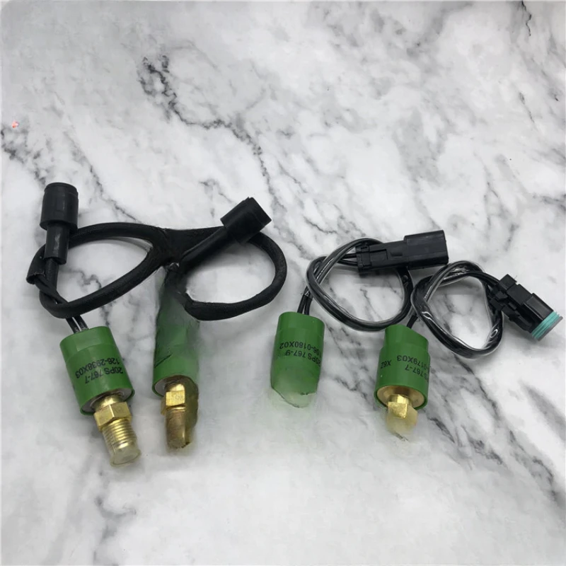 Excavator parts 312V1V2 320B CD IDLING WALKING PRESSURE SWITCH OIL PRESSURE SENSOR
Excavator parts 312V1V2 320B CD IDLING WALKING PRESSURE SWITCH OIL PRESSURE SENSOR