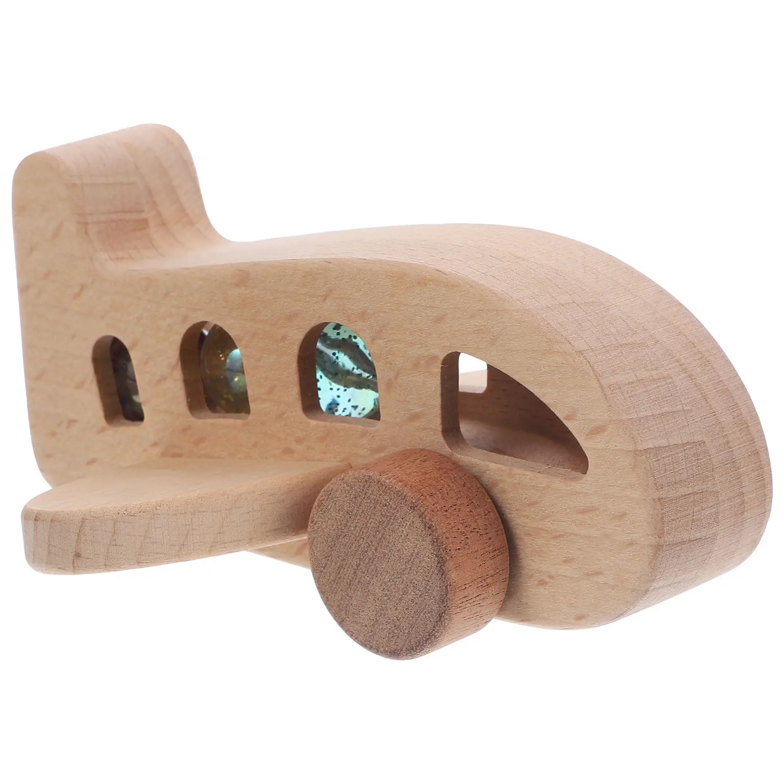 Wooden Airplane Decorative Marbles Design Lightweight Stable Educational Plaything for Toddlers Kids Babies Rattle
Wooden Airplane Decorative Marbles Design Lightweight Stable Educational Plaything for Toddlers Kids Babies Rattle