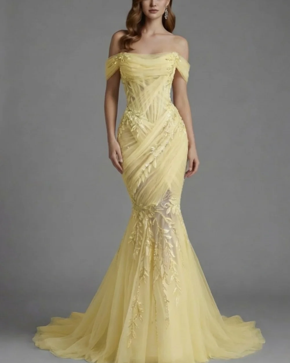 Customized Exquisite Women Applique Sequined Mermaid Evening Dresses Sexy Off-the-shoulder Sleeveless Floor Lenght Prom Dresses
Customized Exquisite Women Applique Sequined Mermaid Evening Dresses Sexy Off-the-shoulder Sleeveless Floor Lenght Prom Dresses