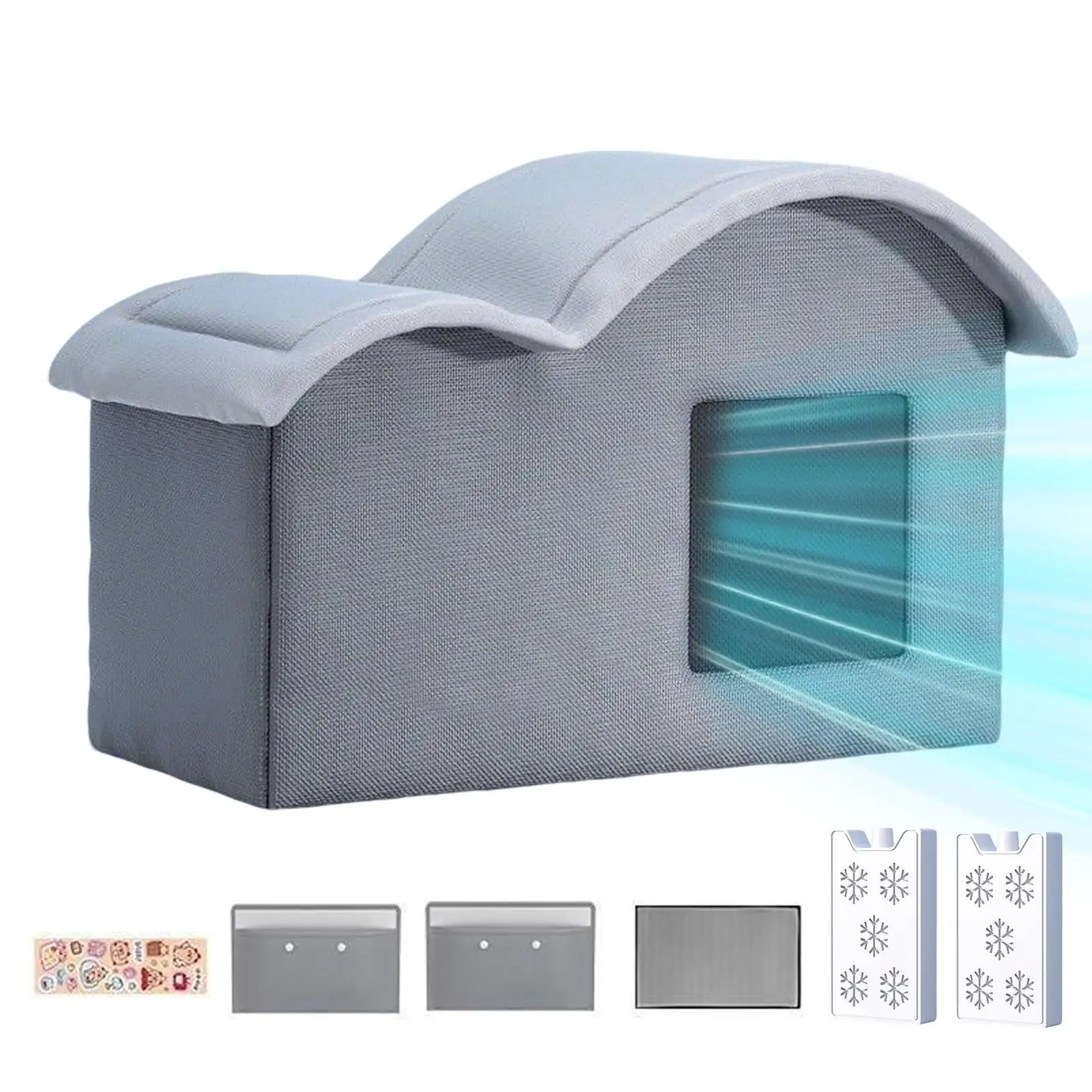 Outdoor Cat House 3D Cooling House For Cat Detachable Shelter Thermal Beds Spacious Shade For Pet Dogs Kitten Indoor Outdoor
Outdoor Cat House 3D Cooling House For Cat Detachable Shelter Thermal Beds Spacious Shade For Pet Dogs Kitten Indoor Outdoor