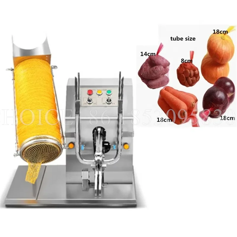 Automatic Lime Garlic Lemon Net Bag Clipping Machine Mesh Orange Fruit Net Bag Packing Machine Mesh Bag Tying Machine 8/14/18cm
Automatic Lime Garlic Lemon Net Bag Clipping Machine Mesh Orange Fruit Net Bag Packing Machine Mesh Bag Tying Machine 8/14/18cm