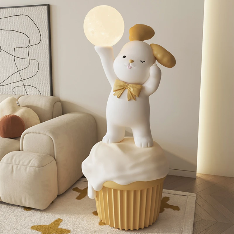 Cream style living room, cute floor to ceiling dog, large decoration by sofa, bedside bedroom, warm decoration, gift from best
Cream style living room, cute floor to ceiling dog, large decoration by sofa, bedside bedroom, warm decoration, gift from best