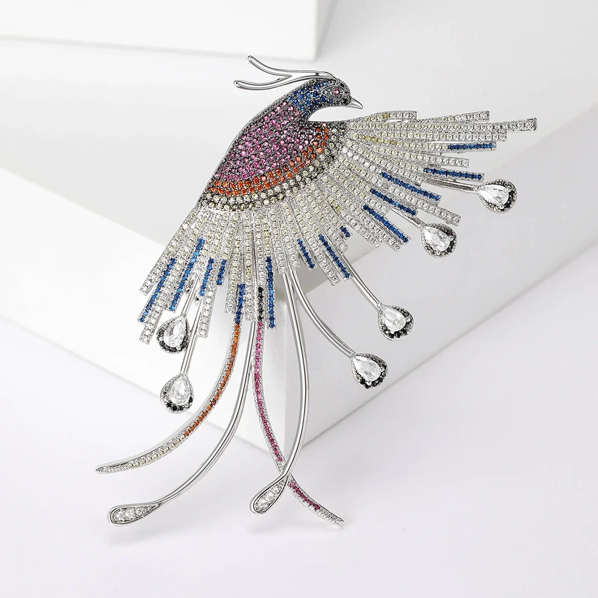 Zircon Phoenix Brooches for Women Unisex Enamel Animal Bird Category Pins Event Party Backpack Decoration Clothes Accessories
Zircon Phoenix Brooches for Women Unisex Enamel Animal Bird Category Pins Event Party Backpack Decoration Clothes Accessories