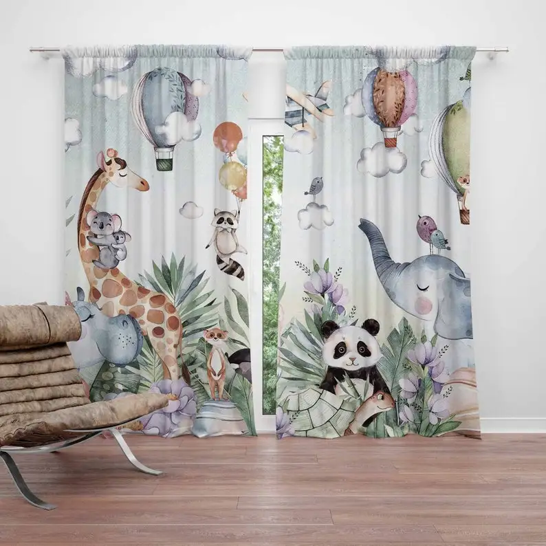 Safari Animal Party Nursery Curtain Kids Bedroom Black Out Nursery Decor Baby Room Curtains Bedroom Living Room Curtains
Safari Animal Party Nursery Curtain Kids Bedroom Black Out Nursery Decor Baby Room Curtains Bedroom Living Room Curtains
