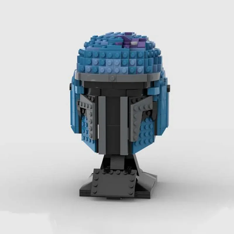 648PCS MOC Science Fiction Movie (STAR BATTLE) Blue Mandalorian Helmet Series Building Blocks Model Festival Children Gift
648PCS MOC Science Fiction Movie (STAR BATTLE) Blue Mandalorian Helmet Series Building Blocks Model Festival Children Gift