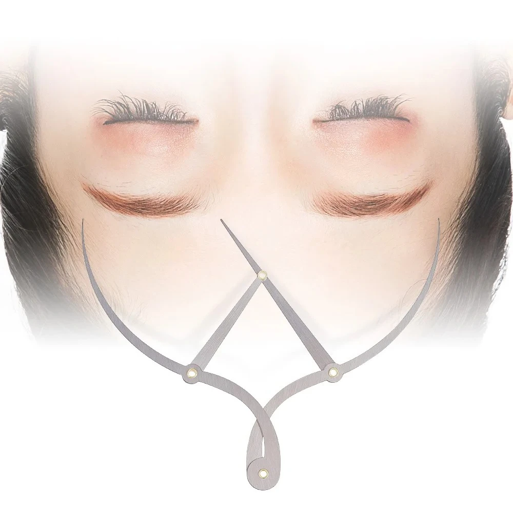 Stainless Steel Eyebrow Curve Ruler Flexible Calipers Professional Stencil Measuring Tool Brow Drawing Tool for Tattoo Brow 1pcs
Stainless Steel Eyebrow Curve Ruler Flexible Calipers Professional Stencil Measuring Tool Brow Drawing Tool for Tattoo Brow 1pcs