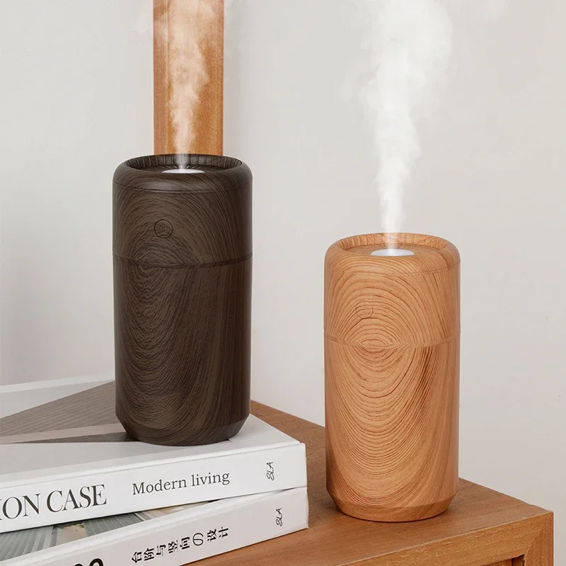 USB Mini Aromatherapy Essential Oil Diffuser Wood Grain 350ml Air Humidifier with 7 Colors Light for Home Office Bedroom
USB Mini Aromatherapy Essential Oil Diffuser Wood Grain 350ml Air Humidifier with 7 Colors Light for Home Office Bedroom