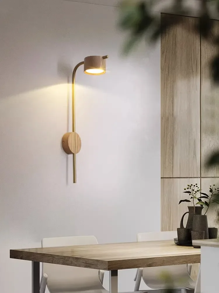 Wall Lamp Chinese Light Luxury Nordic Decoration Black Walnut Wood Light Bedroom Bedside Reading Lights Modern Simple Long
Wall Lamp Chinese Light Luxury Nordic Decoration Black Walnut Wood Light Bedroom Bedside Reading Lights Modern Simple Long