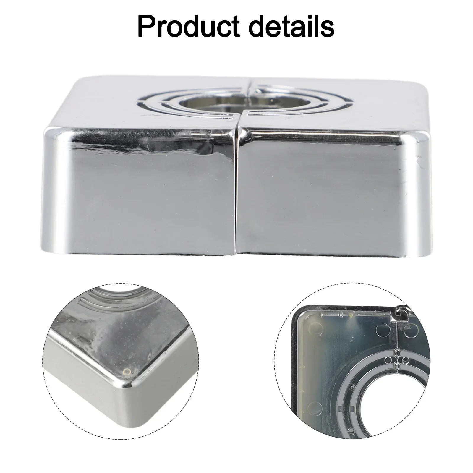 Water Pipe Wall Covers Shower Faucet Angle Valve Pipe Decorative Cover Square Angle Hole Cock ABS Cover Plate
Water Pipe Wall Covers Shower Faucet Angle Valve Pipe Decorative Cover Square Angle Hole Cock ABS Cover Plate