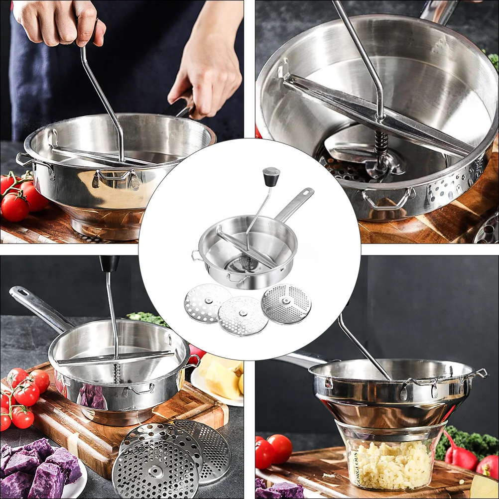 Stainless Steel Food Blender Mixer Veggie Grater Strainer Stirrer Baby Safe Eco-Friendly Kitchen Helper Fruit Vegetable
Stainless Steel Food Blender Mixer Veggie Grater Strainer Stirrer Baby Safe Eco-Friendly Kitchen Helper Fruit Vegetable