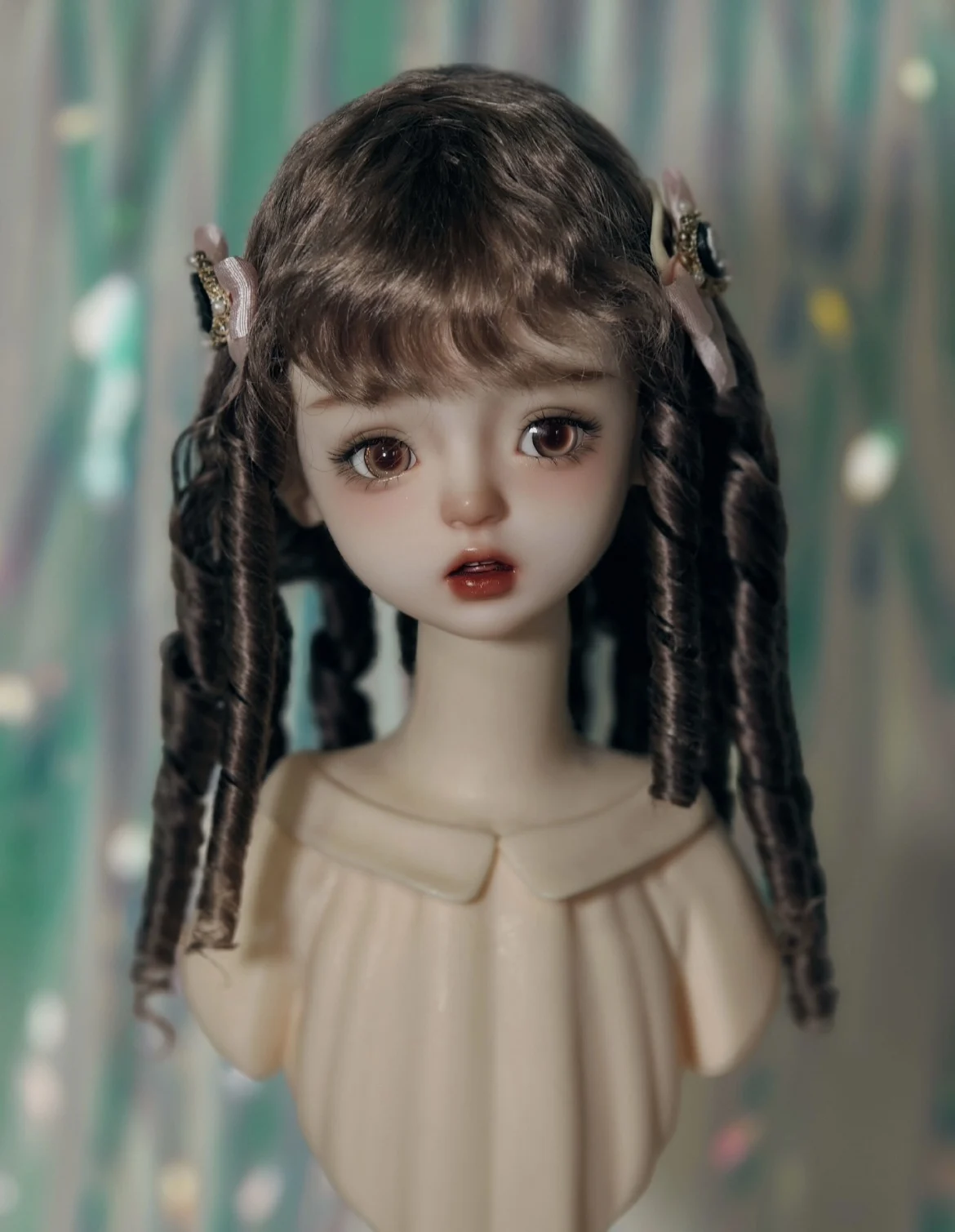 Hair For Doll 1/4 BJD Brown Rome Curly Wig Doll Accessories Free Shipping
Hair For Doll 1/4 BJD Brown Rome Curly Wig Doll Accessories Free Shipping