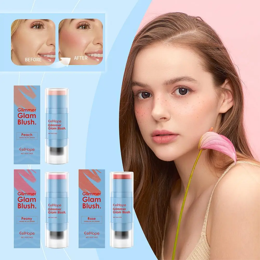 New Double Head Sponge Facial Blush Stick Mineral Powder Red Silky Smooth Blusher Palette Lasting Natural Cheek Face Rouge
New Double Head Sponge Facial Blush Stick Mineral Powder Red Silky Smooth Blusher Palette Lasting Natural Cheek Face Rouge